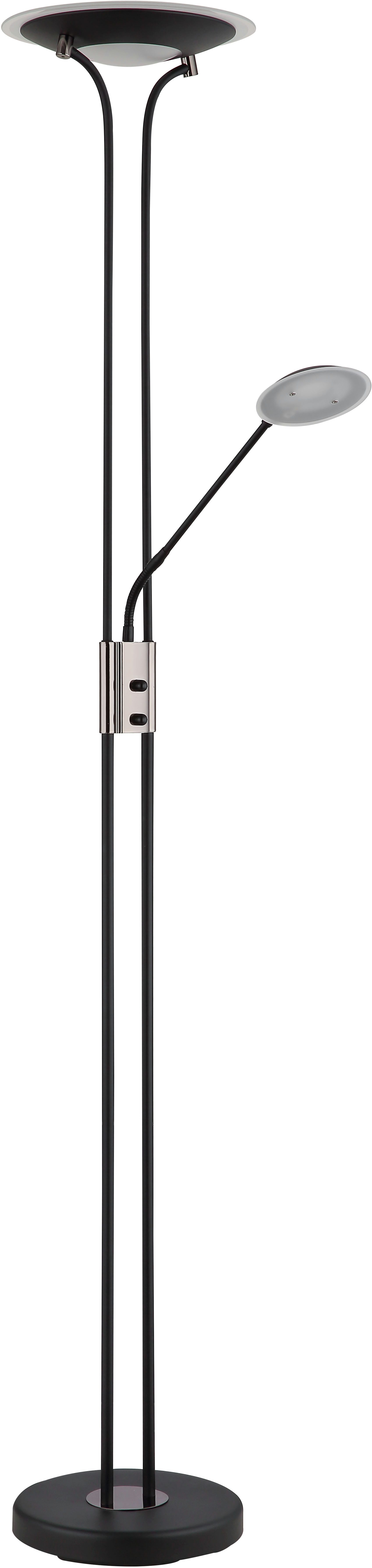 GLOBO LIGHTING LED Stehlampe TAMIKA, Dimmfunktion, mehrere Helligkeitsstufen, LED fest integriert, Warmweiß, Stehleuchte/Wohnzimmer/Schlafzimmer/Flur