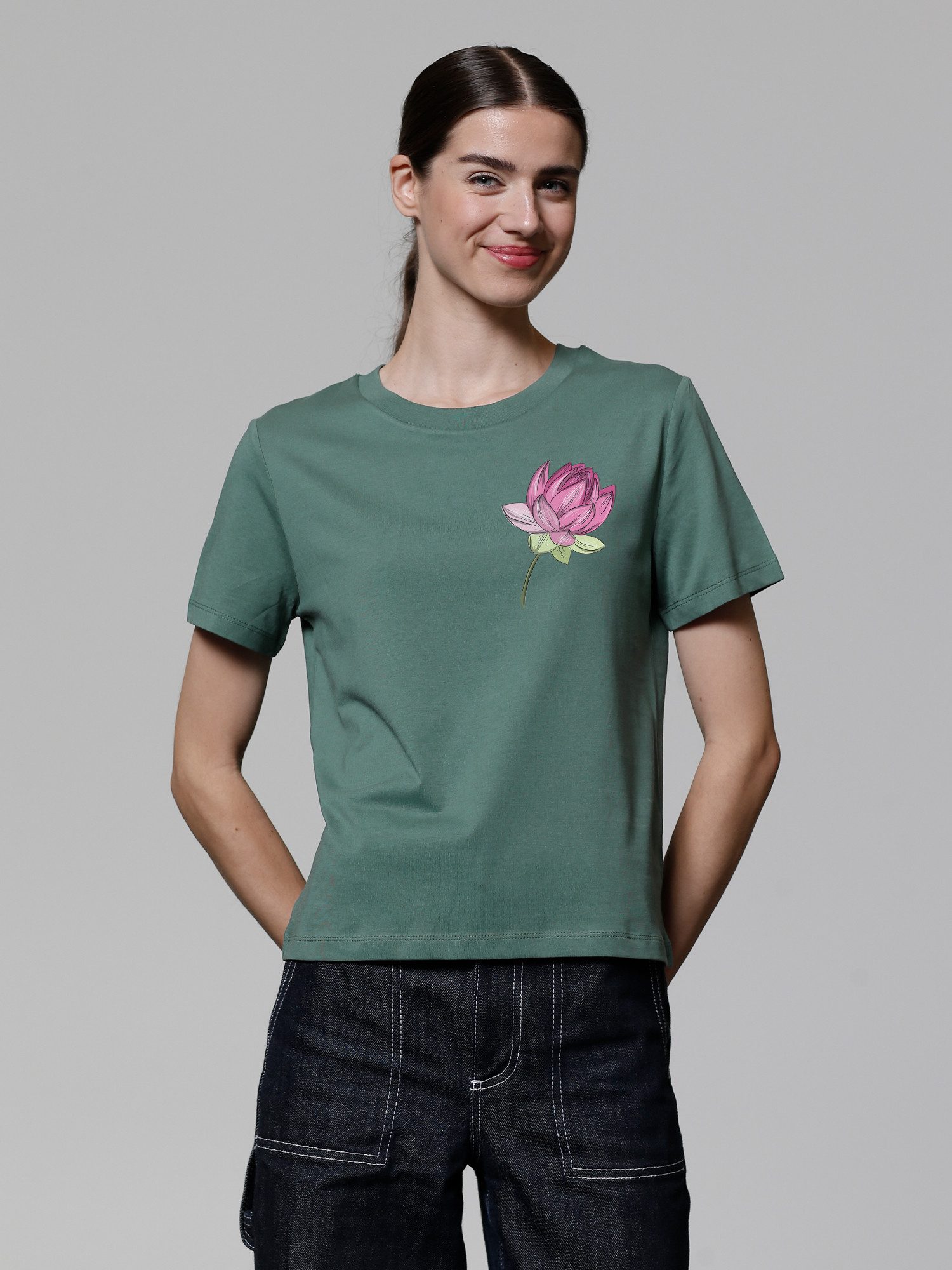 wat? Apparel T-Shirt Blume günstig online kaufen