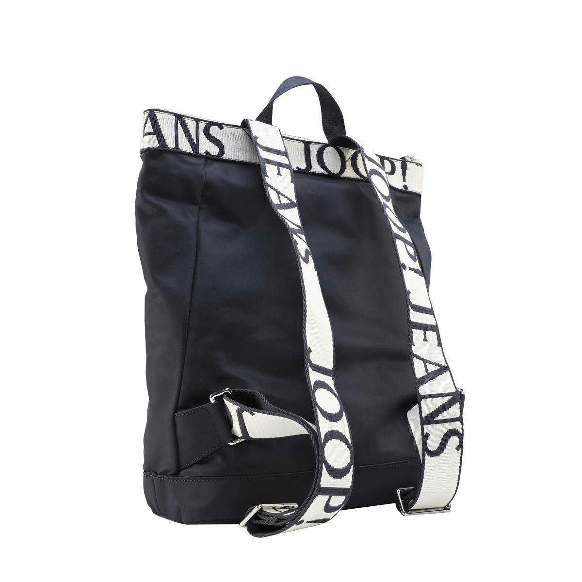 JOOP! Rucksack Elva Backpack Lietissimo, silberfarbene Metalldetails