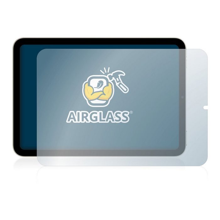 BROTECT flexible Panzerglasfolie für Apple iPad Mini 6 WiFi Cellular 2021 (im Querformat 6. Gen) Displayschutzglas Schutzglas Glasfolie klar