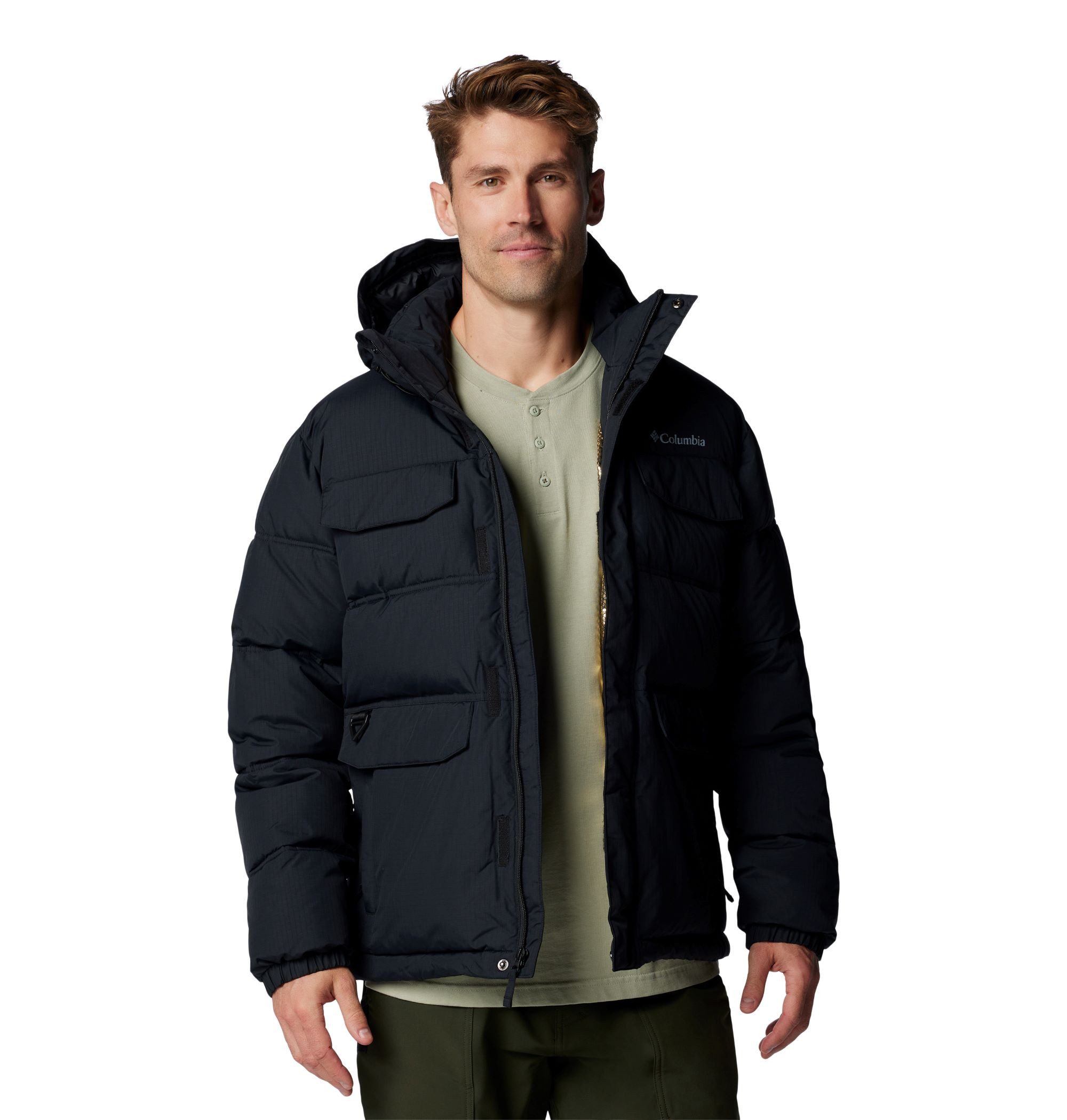Columbia Winterjacke Landroamer™ Puffer (sehr warm, Omni-Shield) schwarz Herren