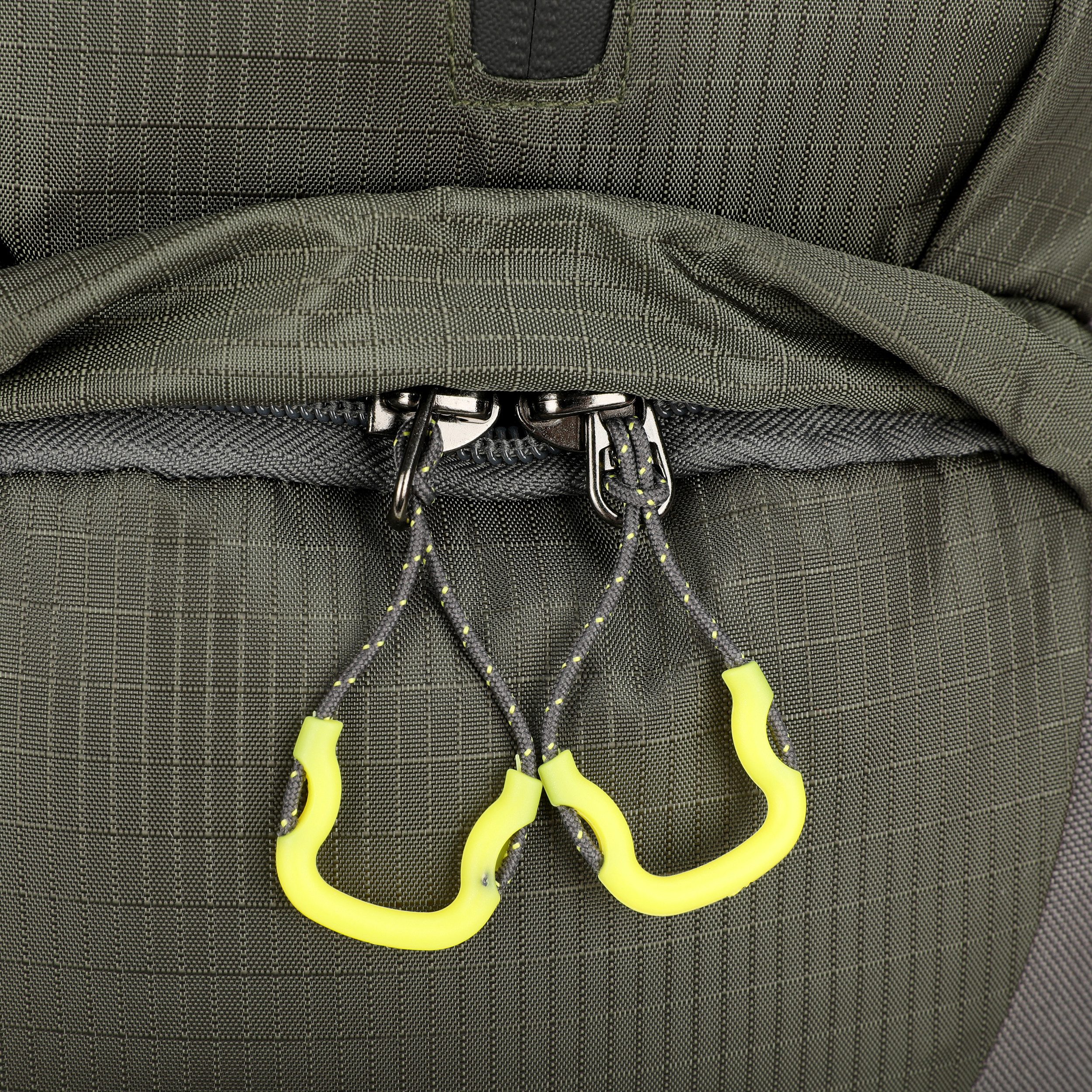RAIKOU Wanderrucksack 50L Trekkingrucksack Wasserdicht, Reisetasche Ultralight (Regenhülle, Hüftgurt mit praktischen Taschen), Atmungsaktives Tragesystem