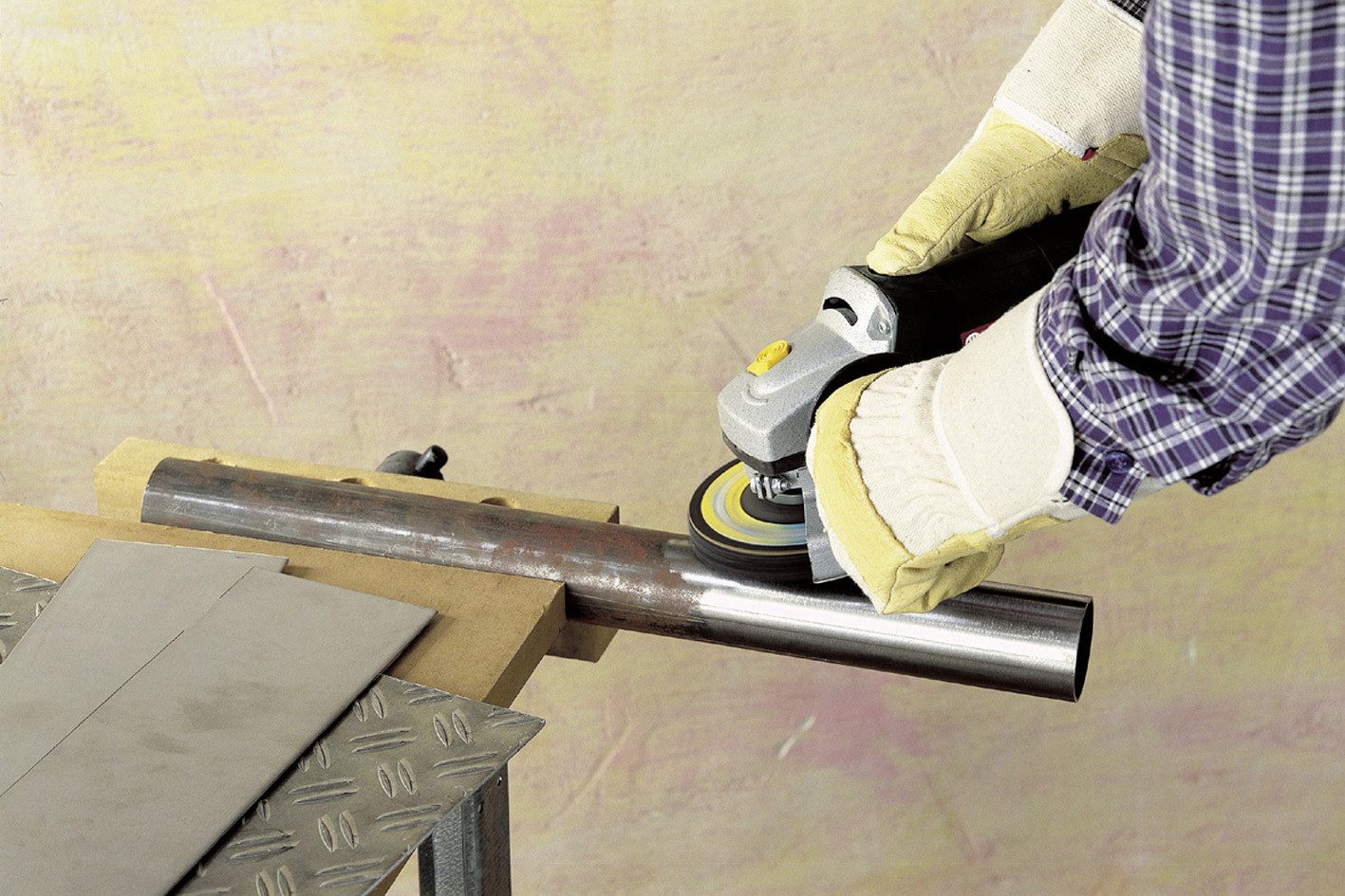 Wolfcraft Winkelschleifer Wolfcraft Reinigungsscheibe Ø 115 x 22,23 mm