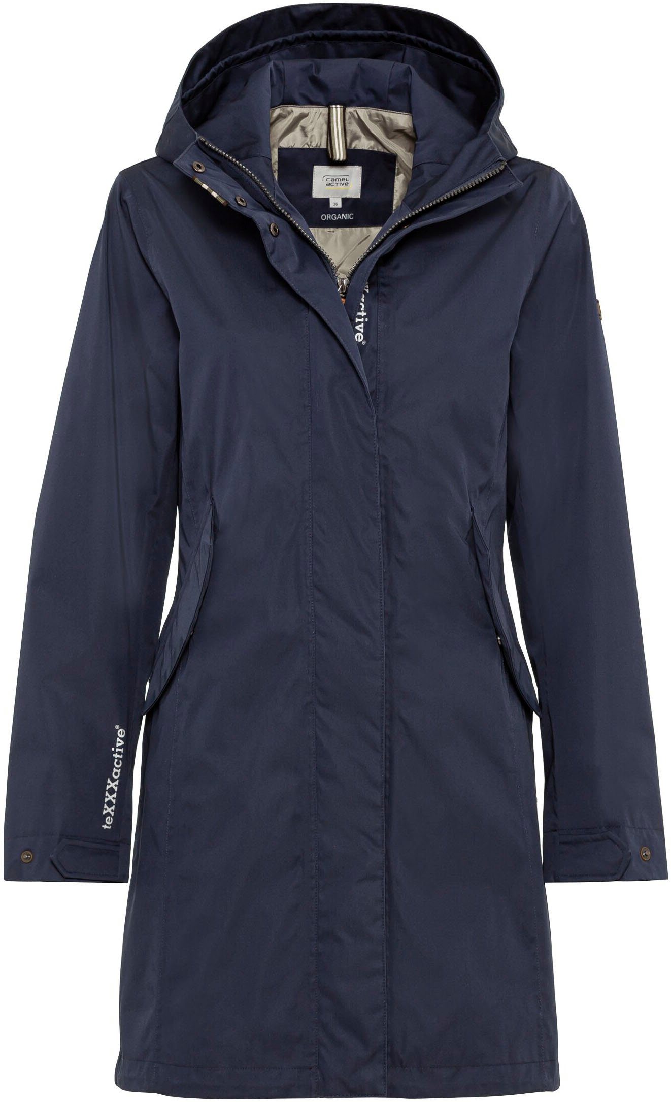 Camel Active Damen Mantel Mit Kapuze - Urbaner Outdoor-Style