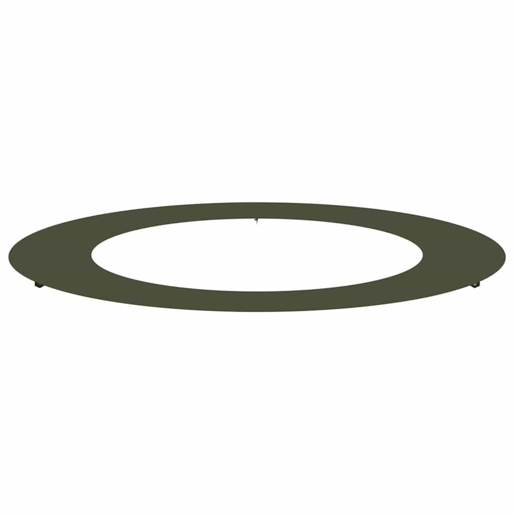 vidaXL Blumentopf Flacher Baumring Olivgrün Ø60 günstig online kaufen