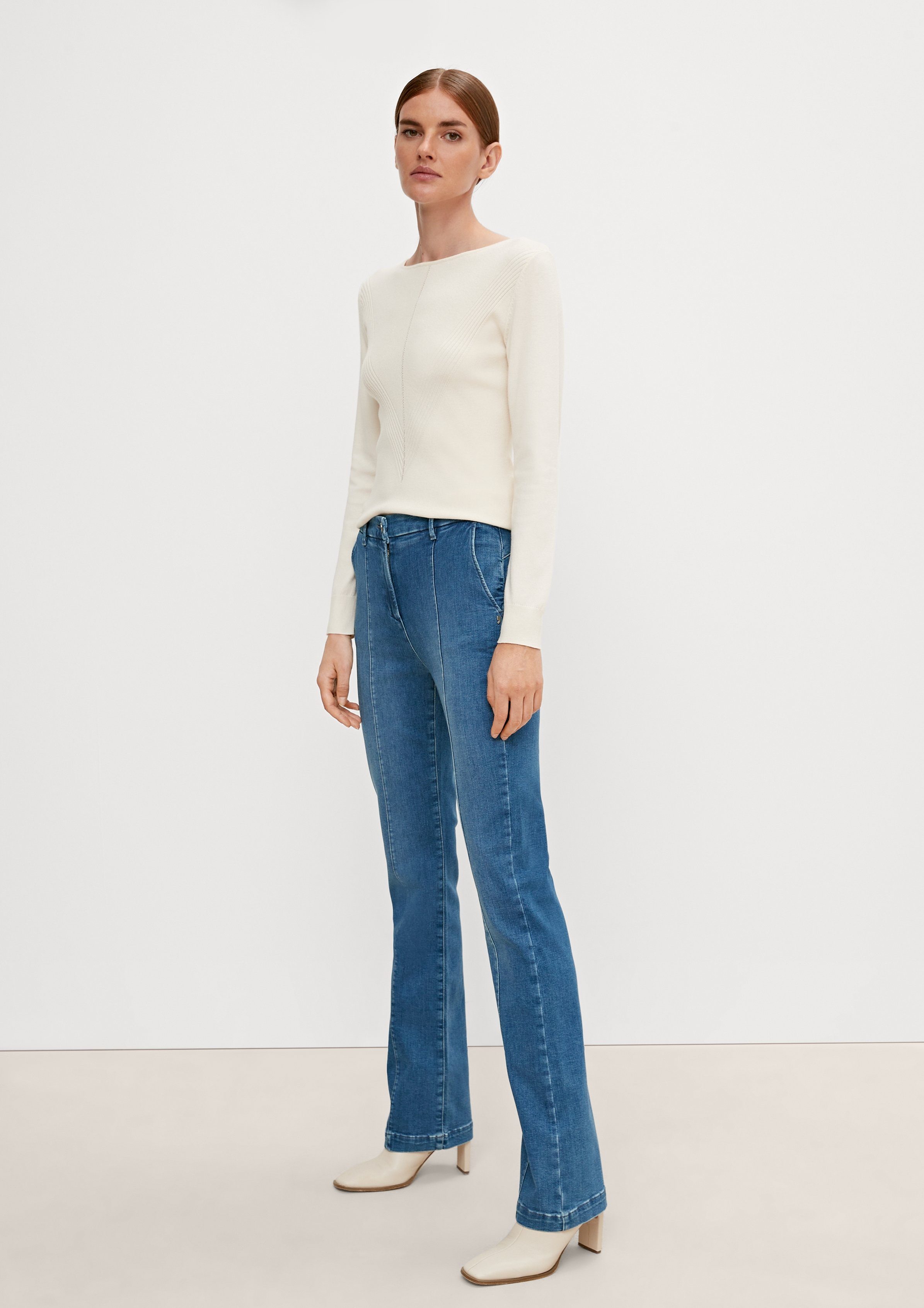 Comma 5-Pocket-Jeans Slim: Flared Jeans online kaufen | OTTO