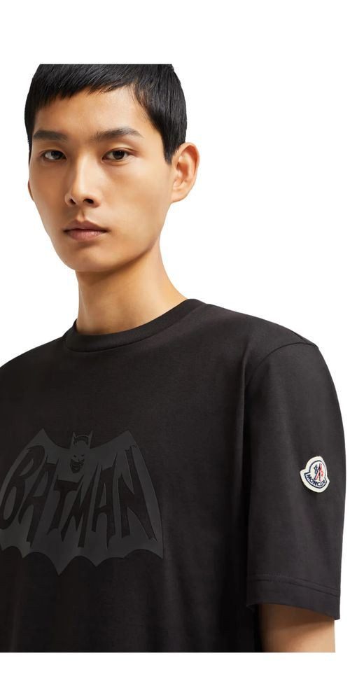MONCLER Print-Shirt Moncler Rubberized Batman Logo günstig online kaufen