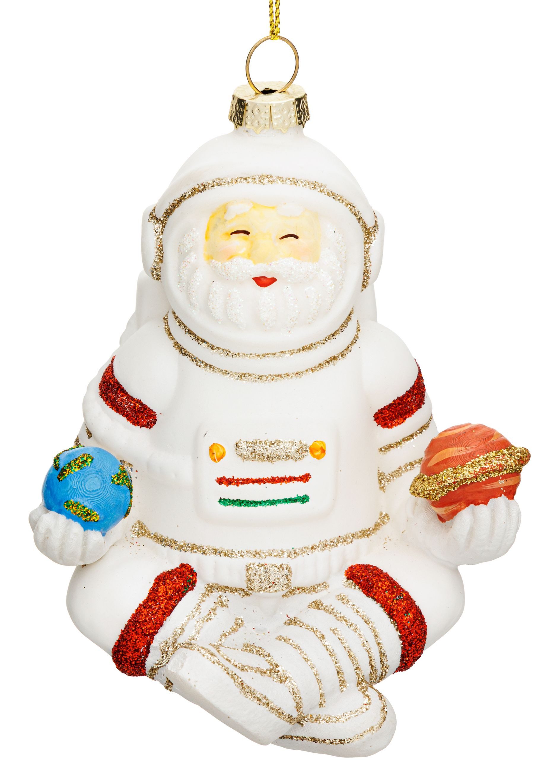 SIKORA Weihnachtsbaumkugel besondere Weihnachtskugel Glas Figur Anhänger – BS, Premium Christbaumschmuck Deko - traditionell & außergewöhnlich