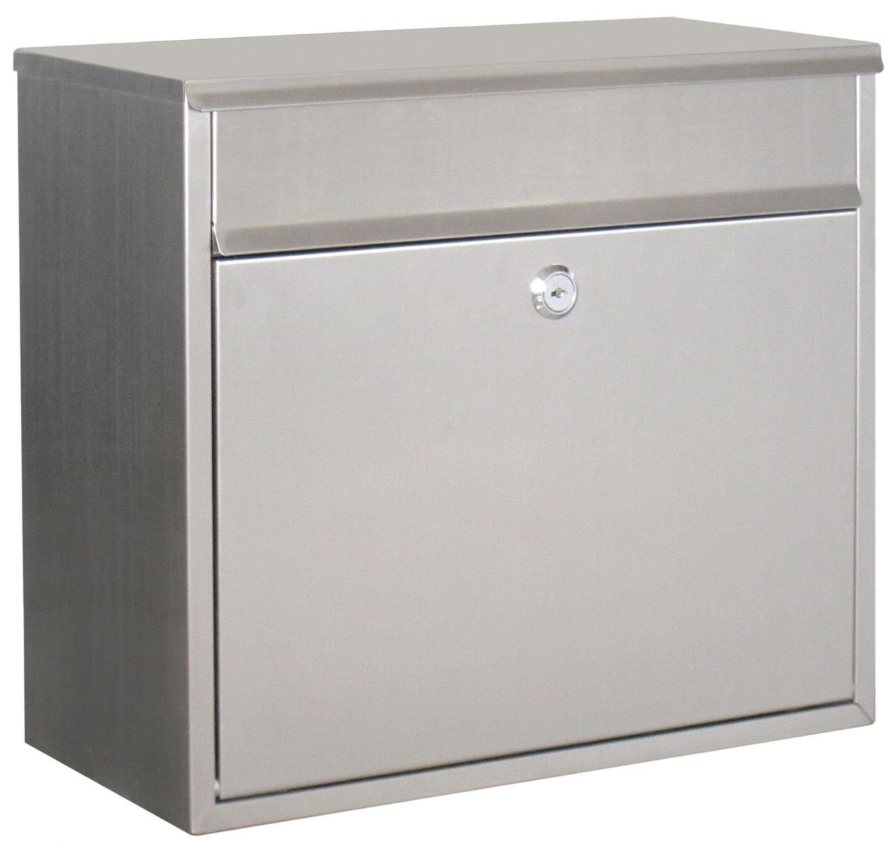 Primaster Briefkasten Primaster Briefkasten Liba Edelstahl 36 x 31 x 15, Postkasten