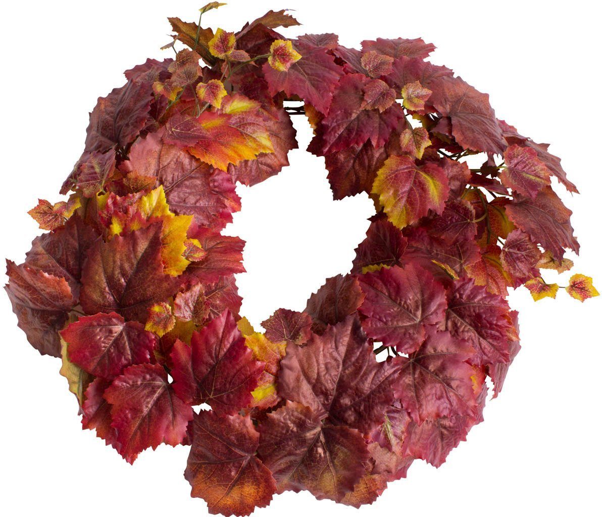 Kunstkranz Weinlaubkranz, Botanic-Haus, Höhe 9 cm günstig online kaufen