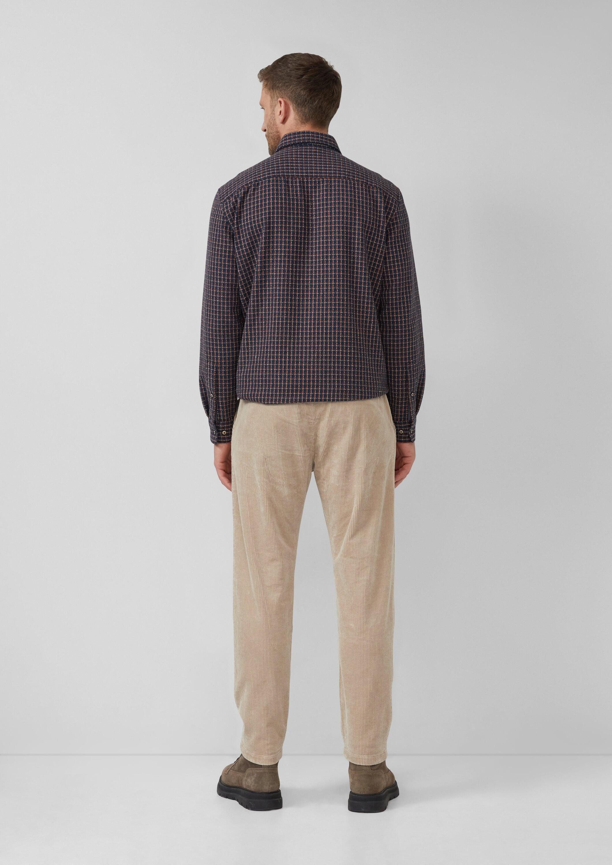 s.Oliver Chinos Hose DETROIT Detroit: Cordhose im Relaxed Fit mit Elastikbund