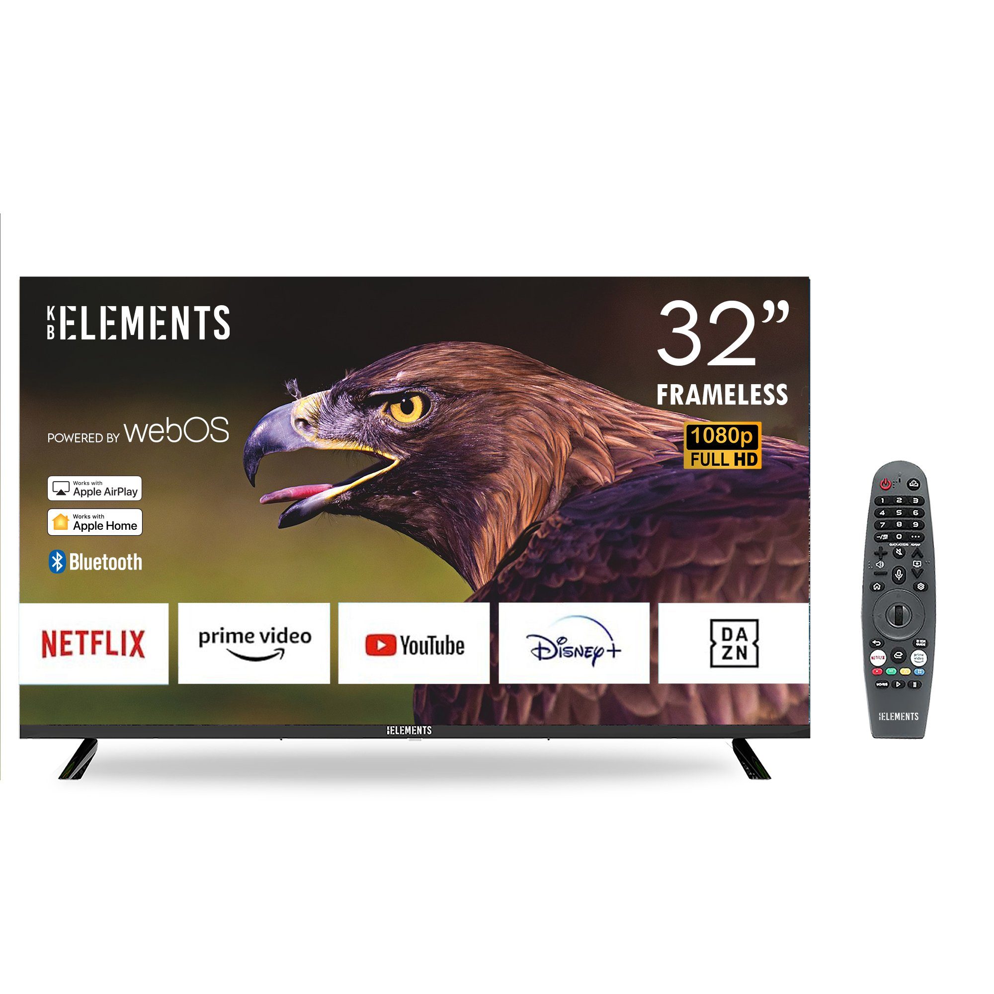 KB Elements ELT32WB5E LED-Fernseher (81,00 cm/32 Zoll, Full HD, webOS Smart TV)