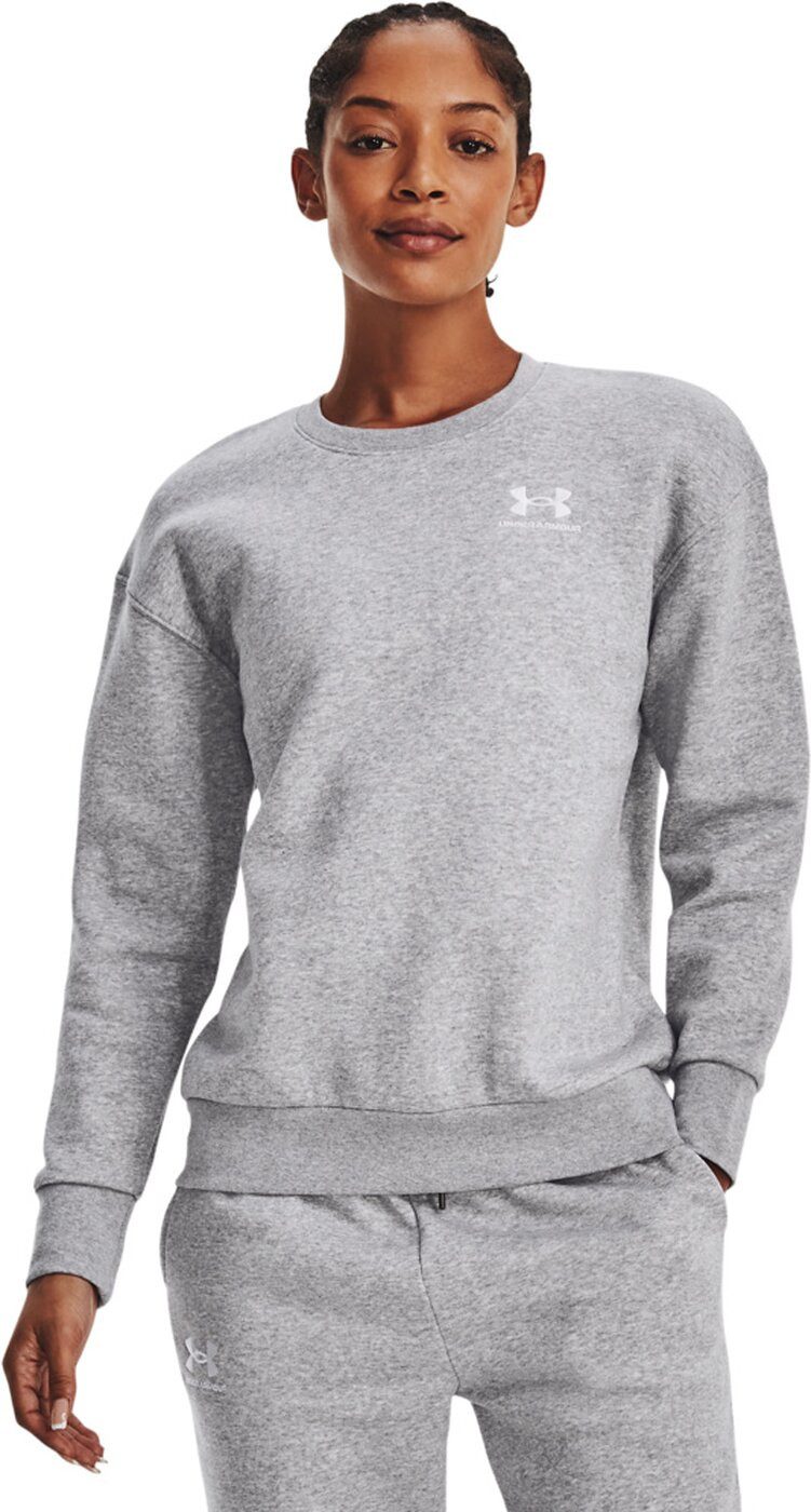 Under Armour® Sweatshirt ESSENTIAL FLEECE CREW MOD GRAY LIGHT HEATHER