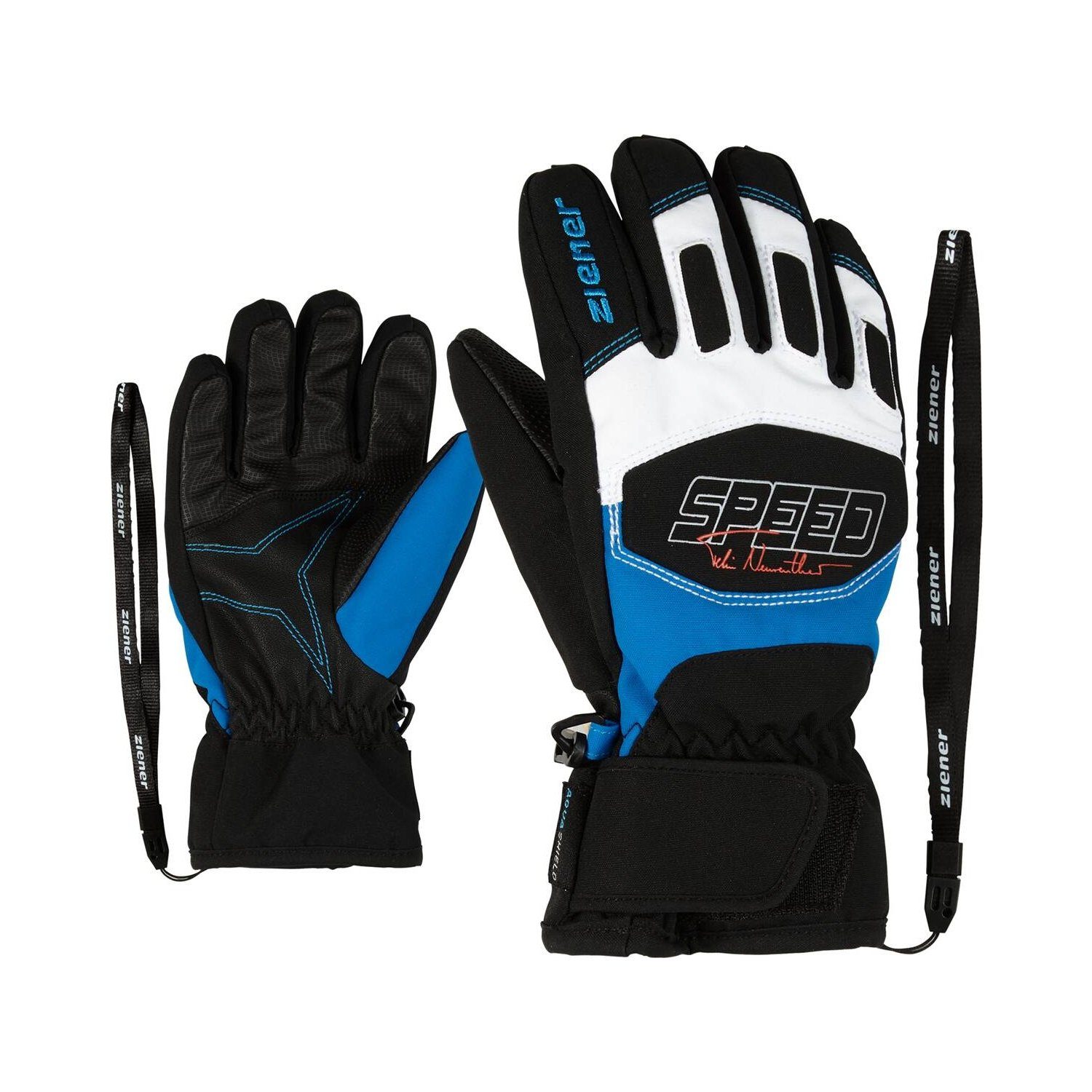 Kinder - Handschuhe Ziener LEEDIM blue 5,5 AS® / Skihandschuhe persian 798
