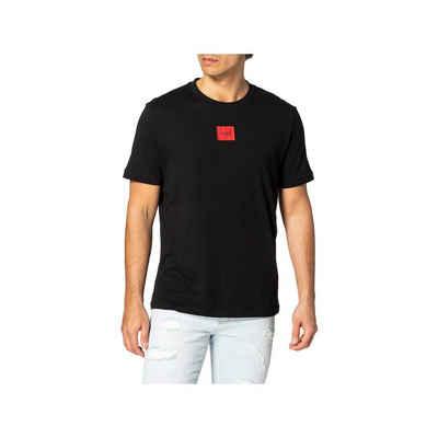 HUGO T-Shirt schwarz regular (1-tlg)