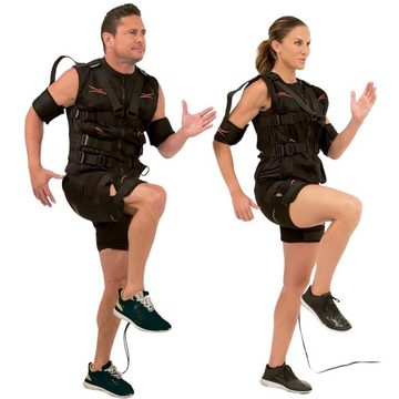 Gymform® EMS-Gerät Electro Fitness Trainer Anzug, (10-tlg), EMS Ganzkörper - Trainingsanzug für Muskelaufbau und Kardiotraining