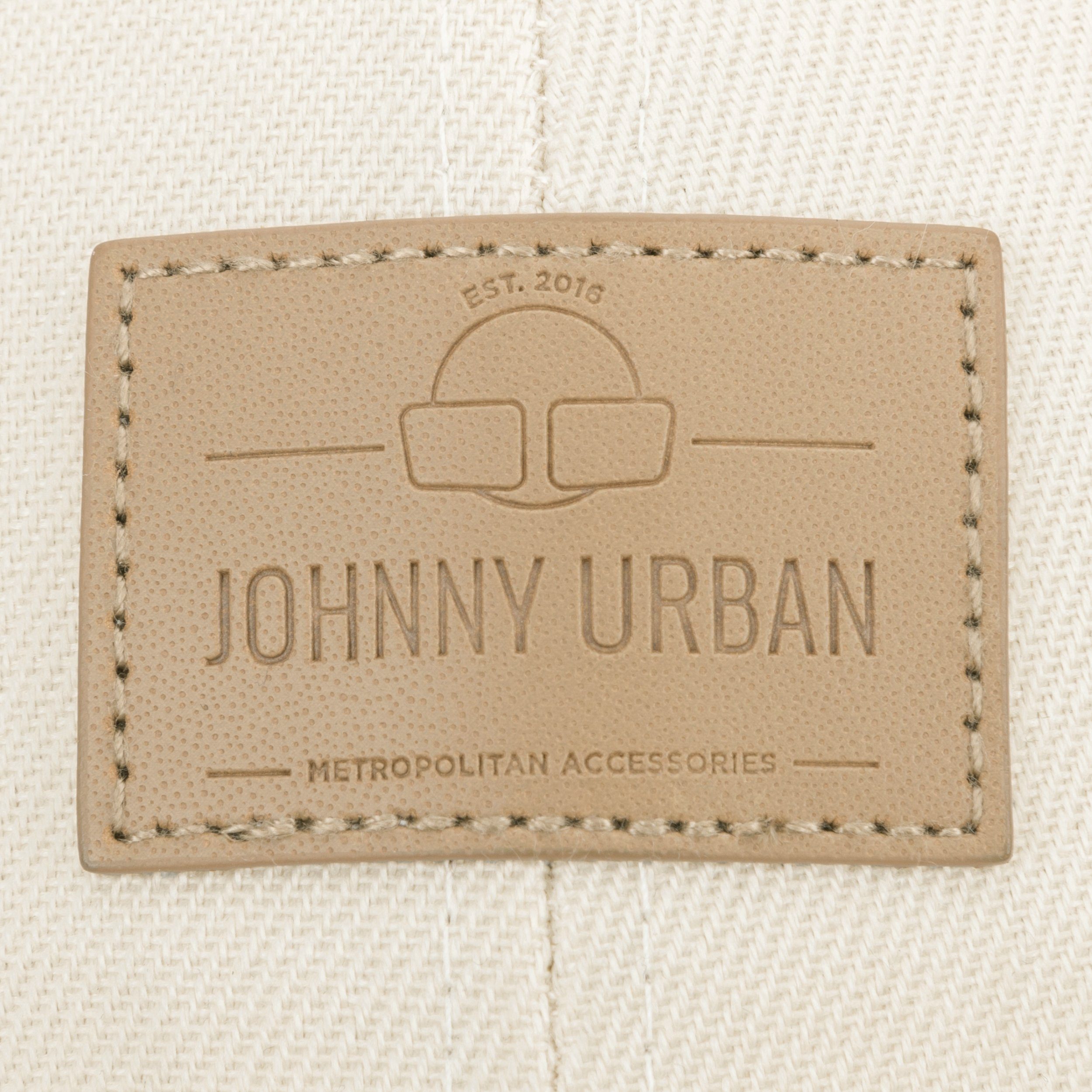 Johnny Basecap Urban Creme-Beige Cap Größenverstellbar, Unisex Herren DEAN Damen Cap CURVED Teenager Snapback