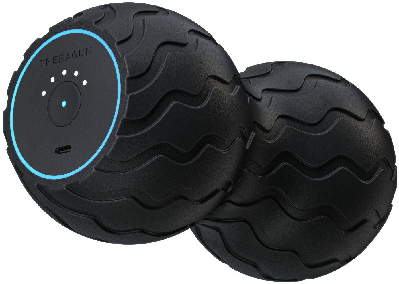 Therabody Massagegerät Theragun WaveDuo Faszientherapie mit 5 Vibrationsfrequenzen, App-Steuerung
