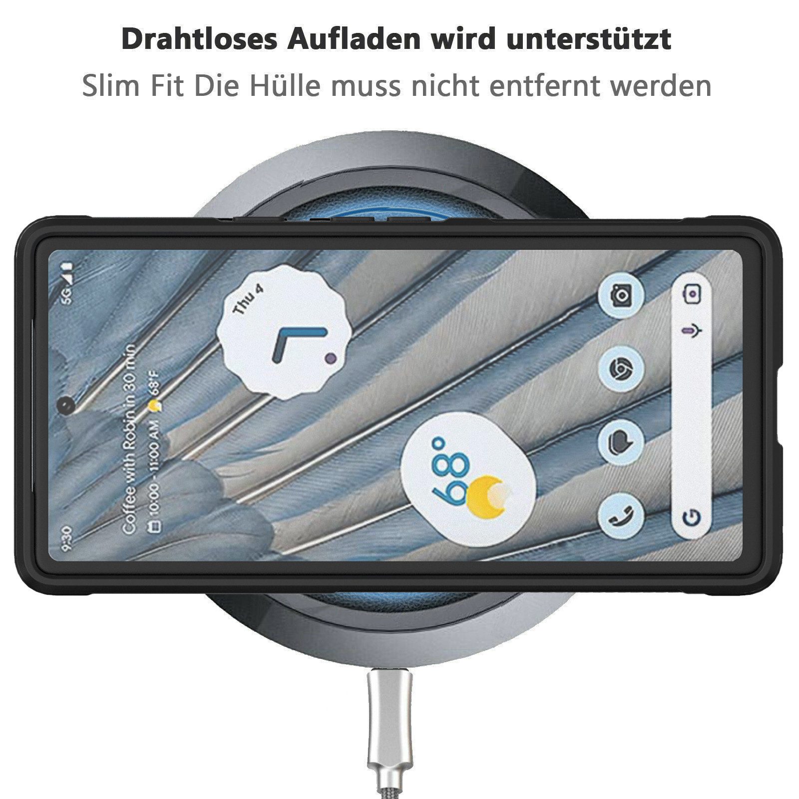 betterfon Handyhülle Outdoor Case für Google Pixel Back Cover Bumper TPU Case, Stoßfestes TPU, formstabil, flexibel & mit Kameraschutz – Bild 3 von 5