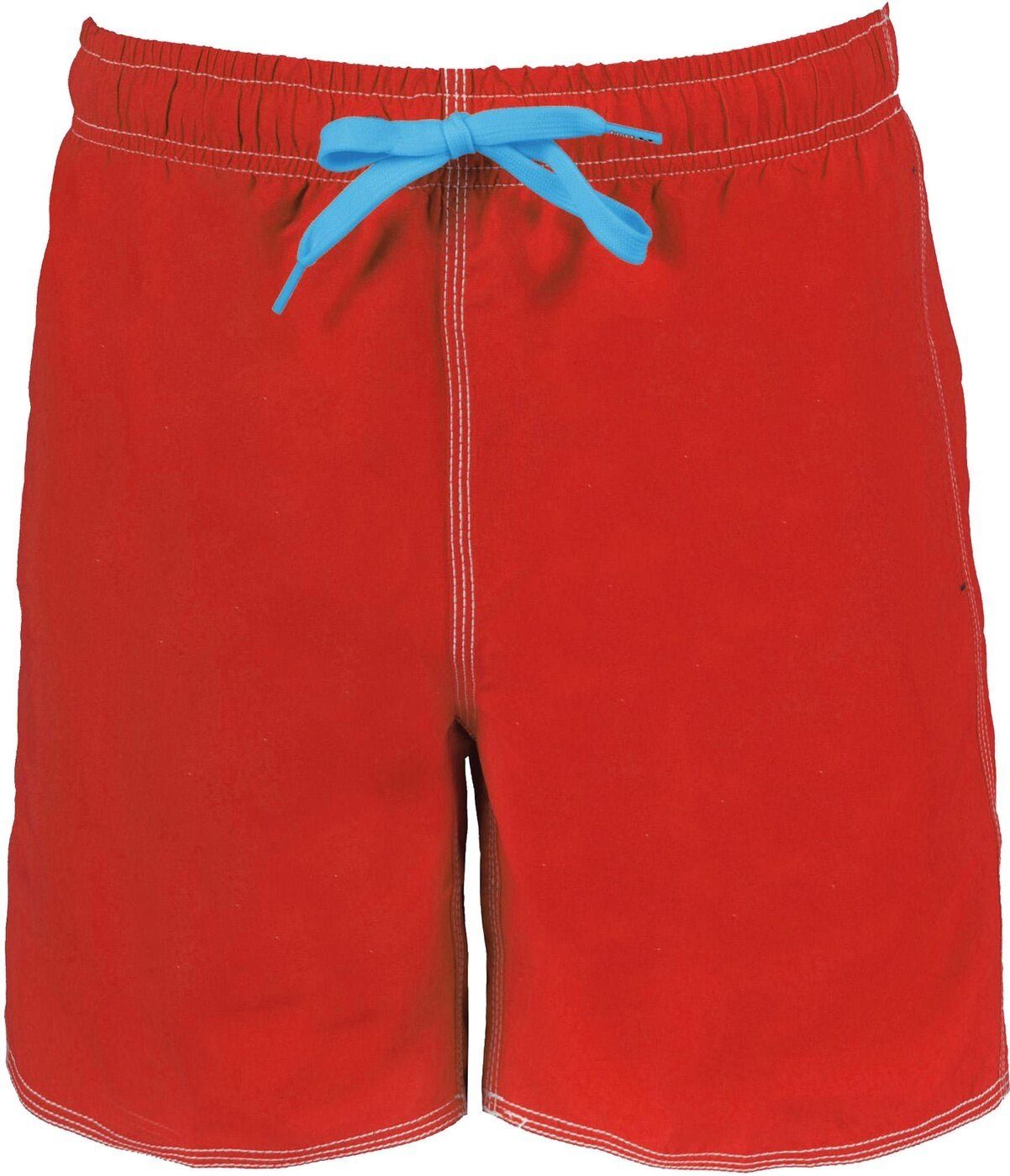 BOXER FUNDAMENTALS SOLID RED-TURQUOISE Badeshorts 48 Arena