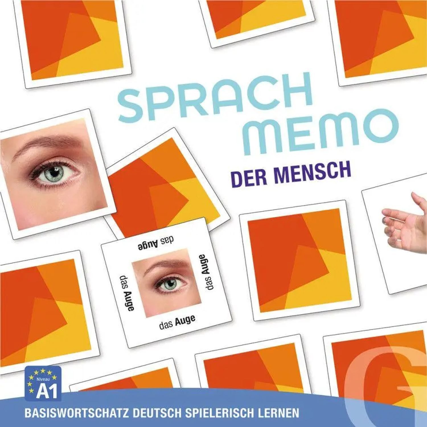 Hueber Verlag Spiel SPRACHMEMO Der Mensch