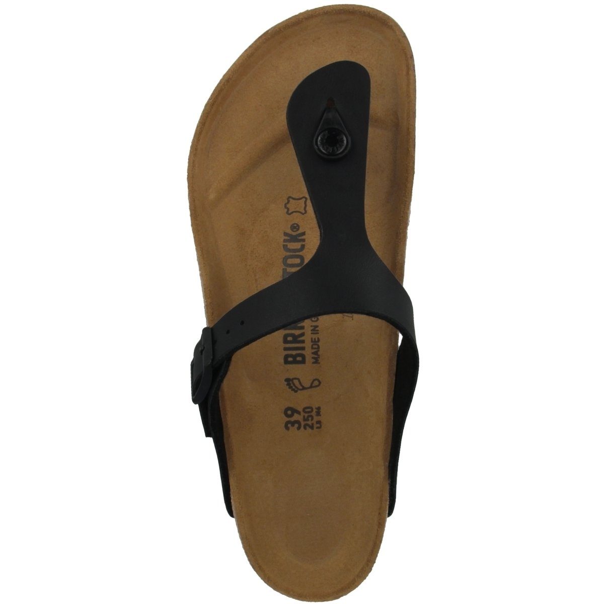 Birkenstock Gizeh Birko-Flor normal Unisex Erwachsene Zehentrenner Sandalen, Sandaletten, Sommerschuhe, Badeschuhe, Zehentrenner – Bild 2 von 5