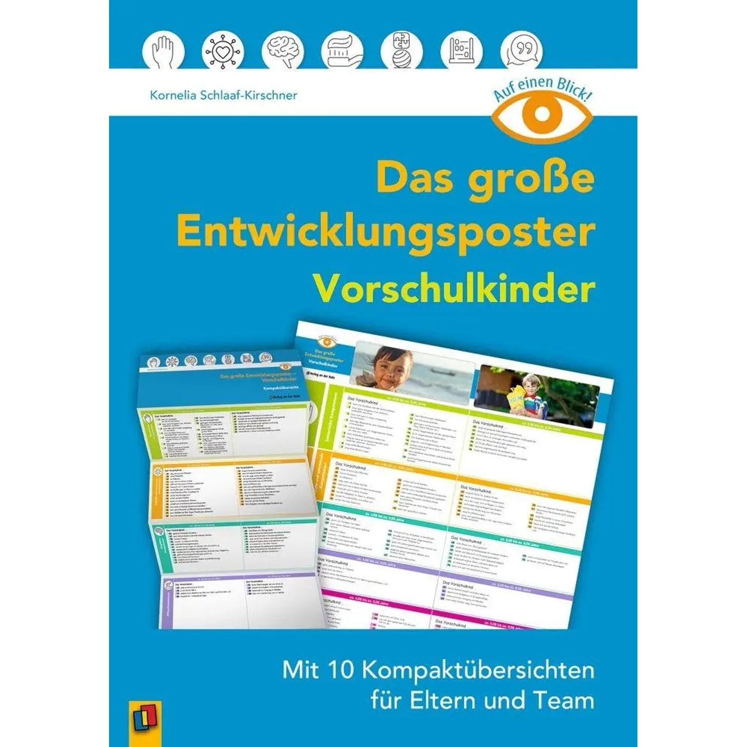 Verlag an der Ruhr Poster Auf einen Blick: Das große Entwicklungsposter - Vorschulkinder