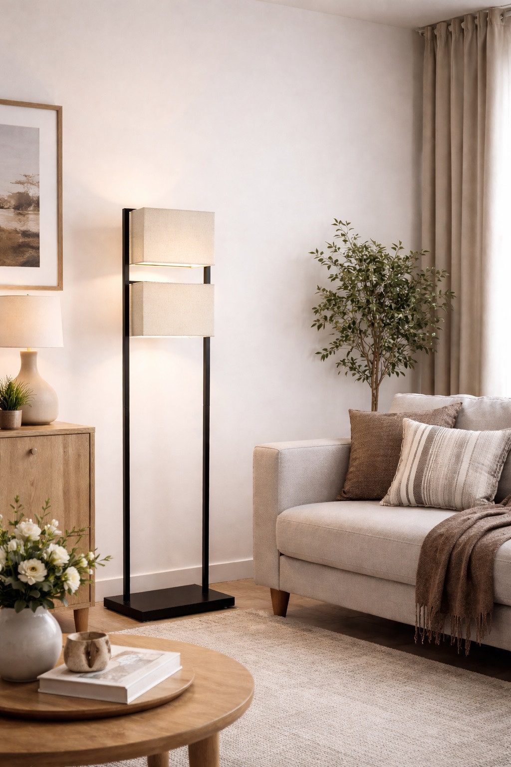 Philips Stehlampe Massive Designerlampen Stehlampe 2 X E27 60 Watt, 230V Lampe Philips