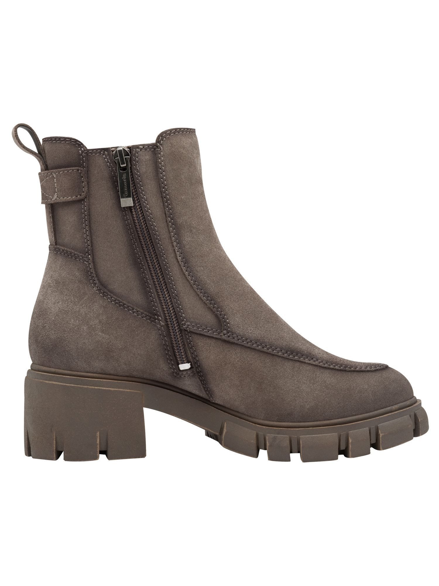 Tamaris TOUCH-IT aus Leder Blockabsatz 1-25822-45 Chelseaboots TOUCH-IT