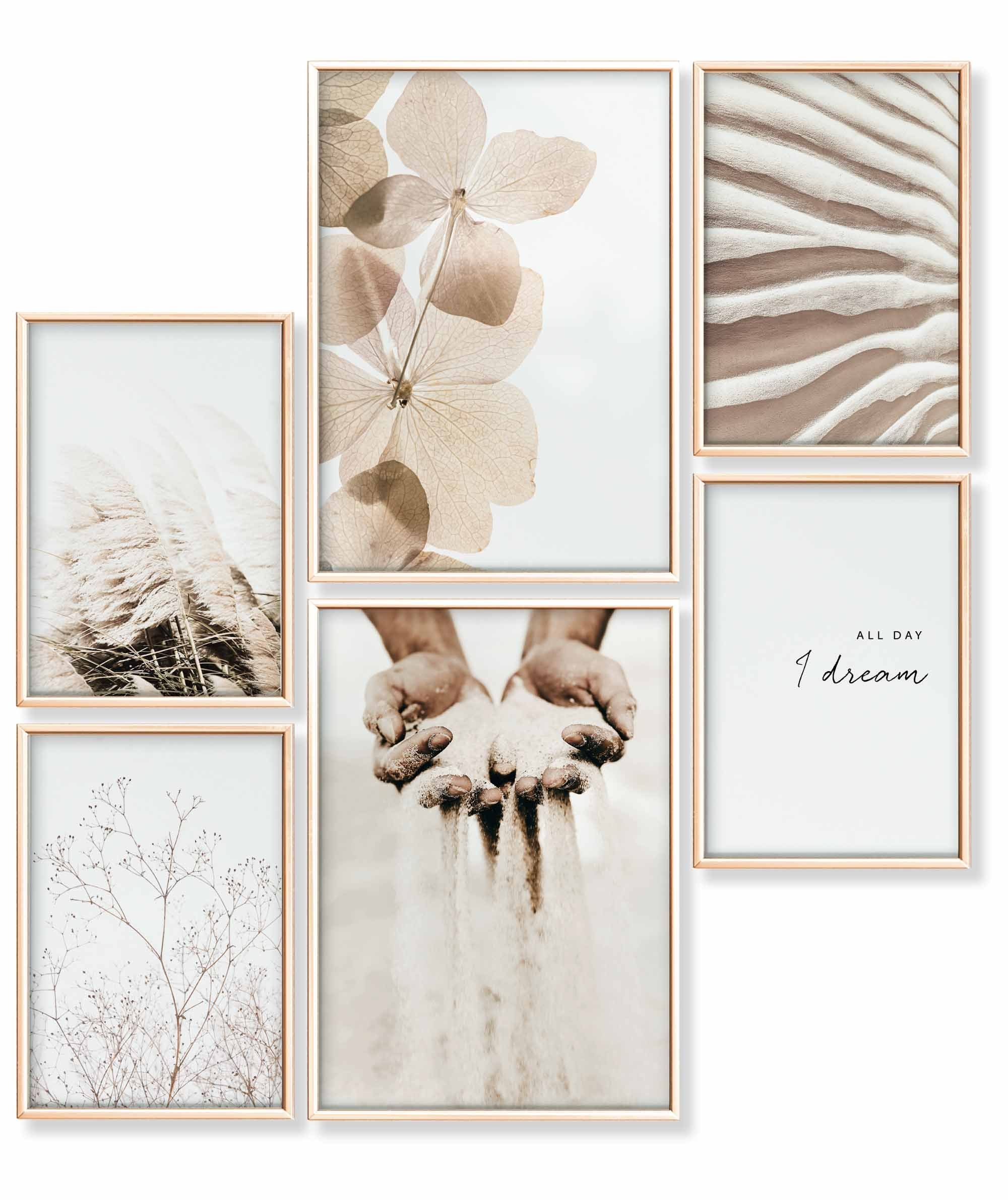 Heimlich Poster Set als Wohnzimmer Deko, günstig online kaufen