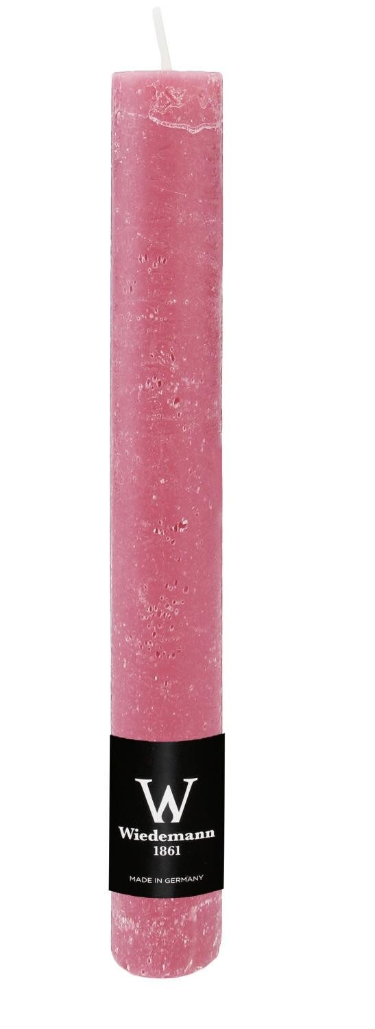 INNA-Glas Tafelkerze AURORA, altrosa, 25cm, Ø3,5cm, 25h - Made in Germany