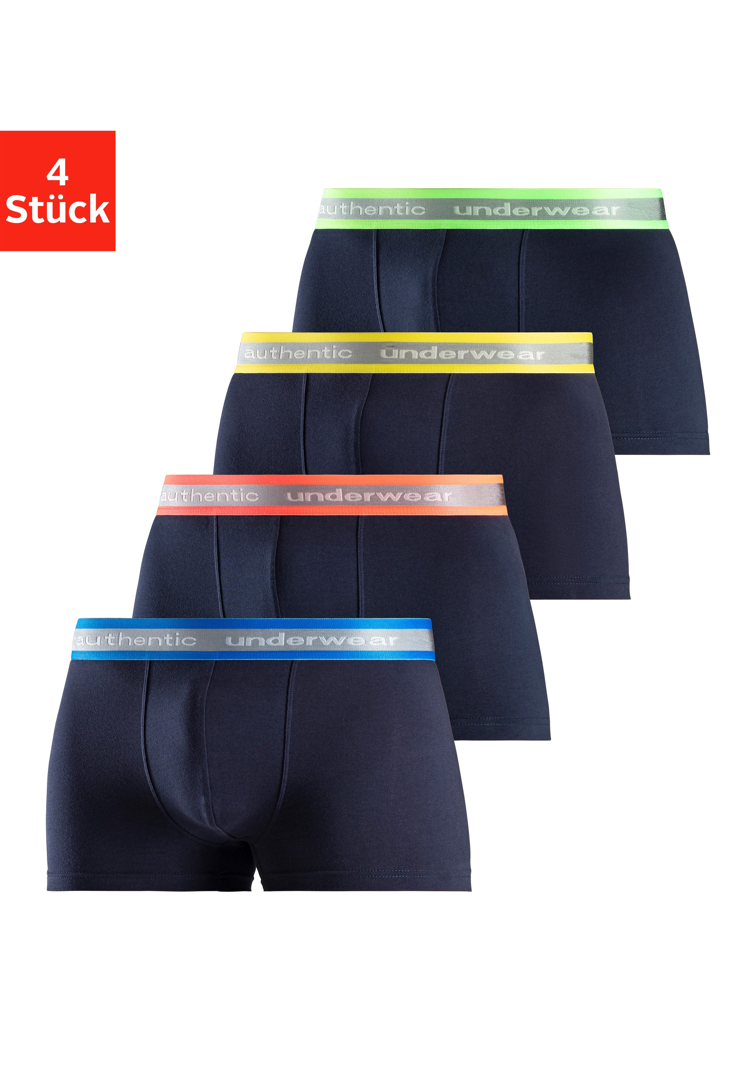 AUTHENTIC LE JOGGER Boxer Boxershorts für Herren (Packung, 4-St., 4er-Pack) günstig online kaufen