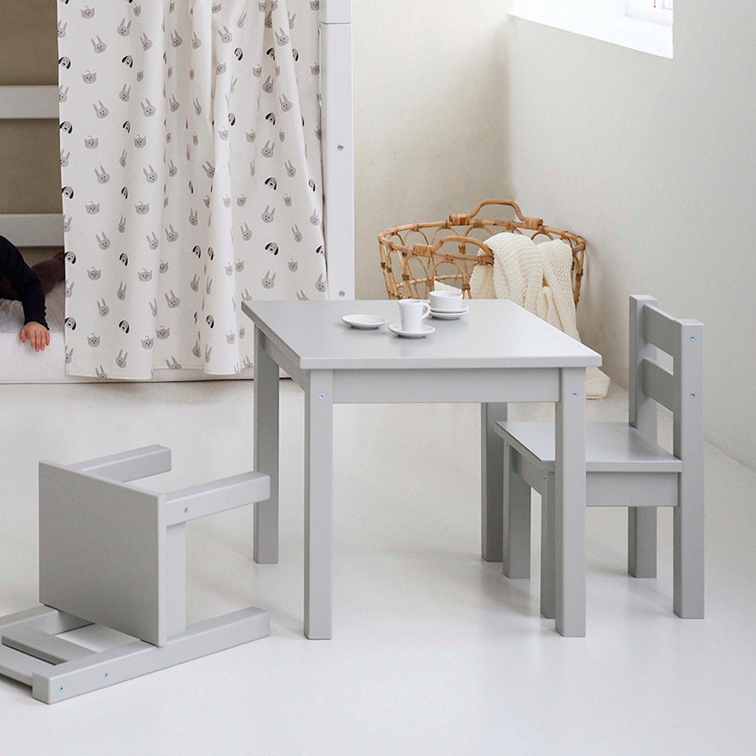 Hoppekids Kindersitzgruppe "MADS Kindersitzgruppe" Set, 1 Tisch, 1 Stuhl, 2 günstig online kaufen