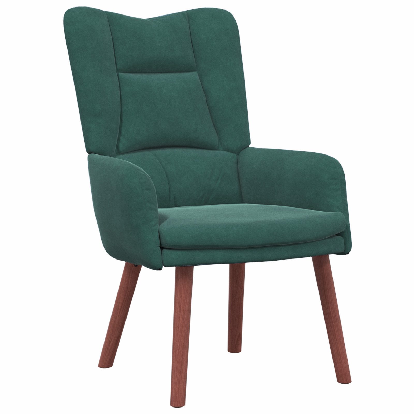 vidaXL Sessel Relaxsessel Dunkelgrün Samt (1-St) günstig online kaufen