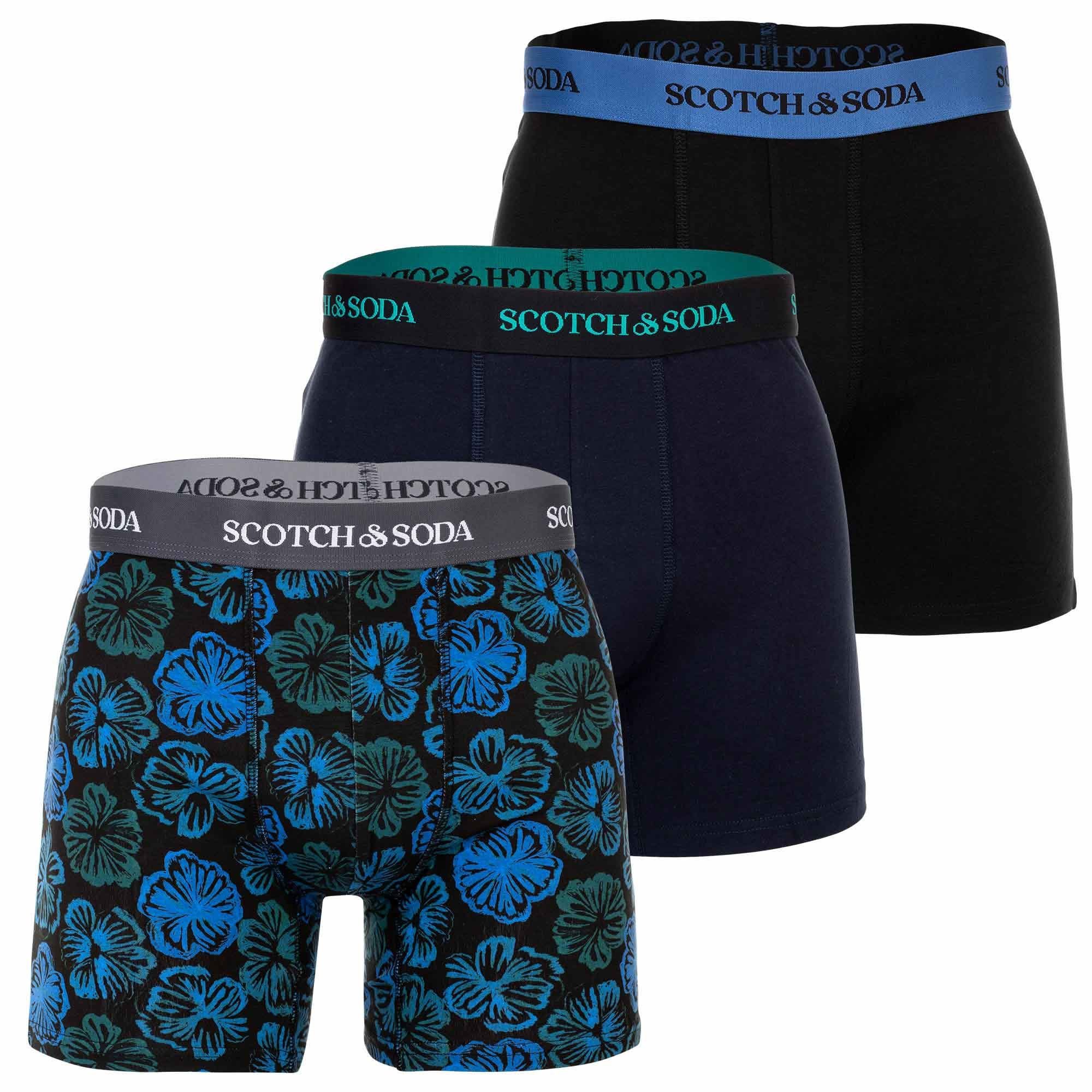 Boxer Herren Boxershort 3er Pack Baumwolle