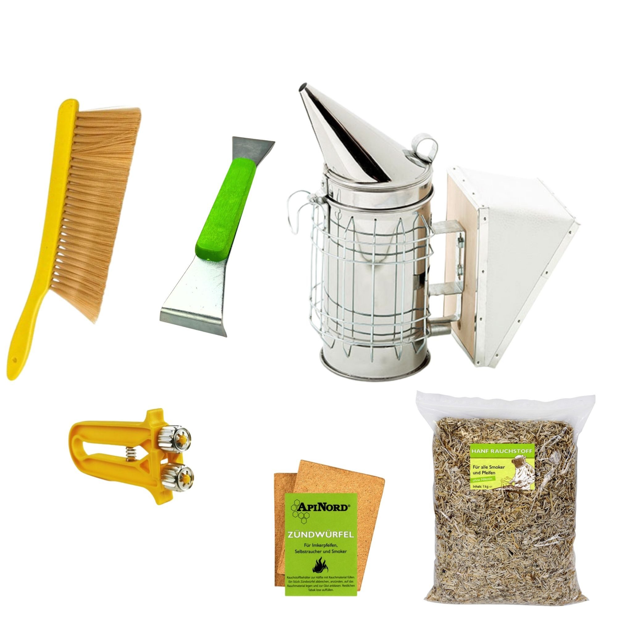 Bienenbeute Imker Starter Set S Imkerset mit Werkzeugen 6-teilig