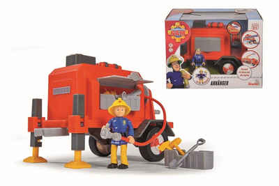 SIMBA Spielzeug-Feuerwehr Simba 109251041 - Sam Anhänger mit 1 Figur