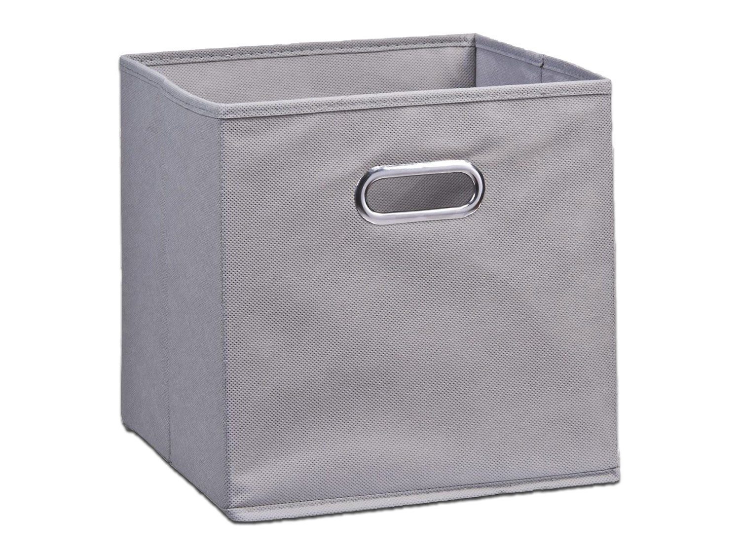 Zeller Present Aufbewahrungsbox Box, zeller Box FURORE grau (BHT 32x32x32 cm) BHT 32x32x32 cm grau