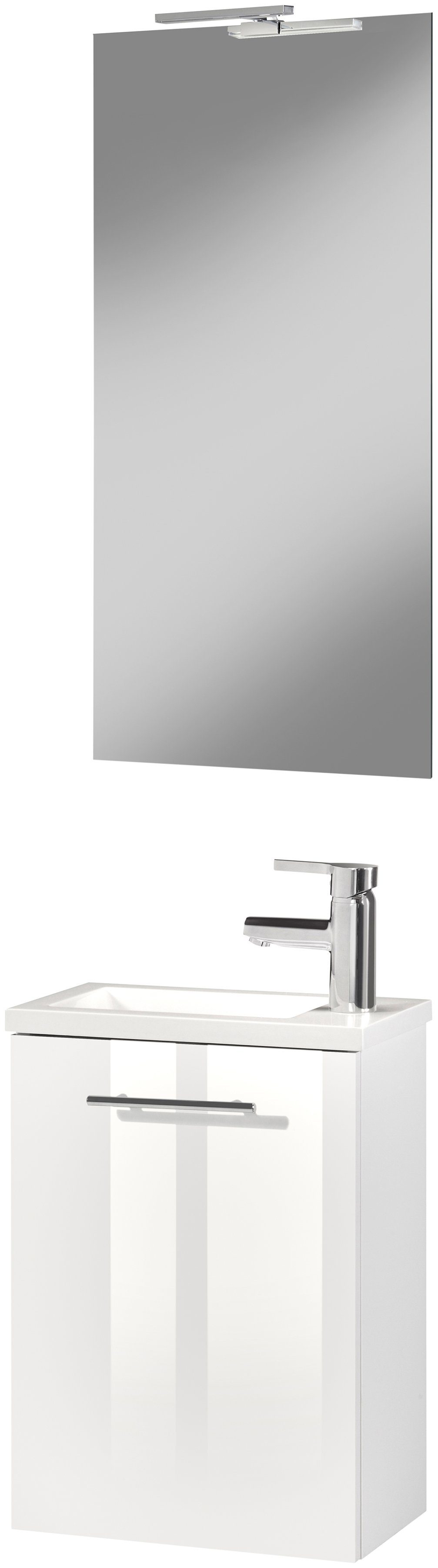 Badmöbel-Set »MICRO«, Gästebad, Breite 40 cm, 3-tlg. - CYGNUS BATH