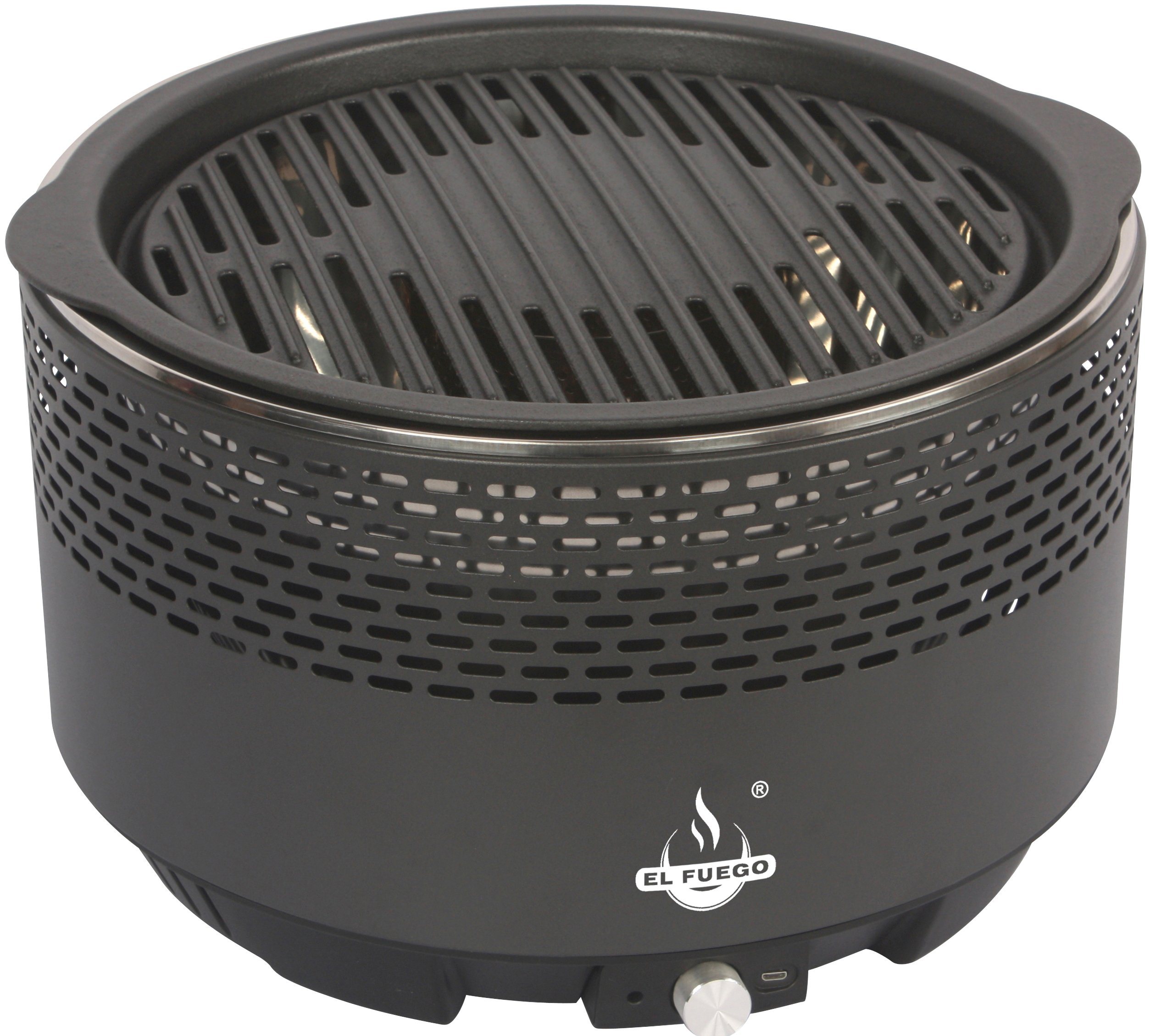 Holzkohlegrill »Denton«, BxTxH: 34x36x22 cm, anthrazit Holzkohlegrill »Denton«, BxTxH: 34x36x22 cm, anthrazit