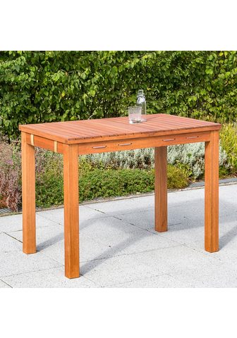 MERXX Садовый стол Eukalyptus 100x60 cm brau...