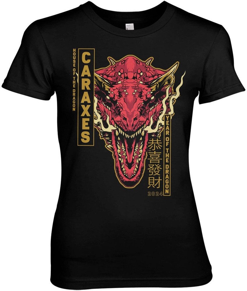 House Of The Dragon T-Shirt Caraxes Dragon Girly Tee