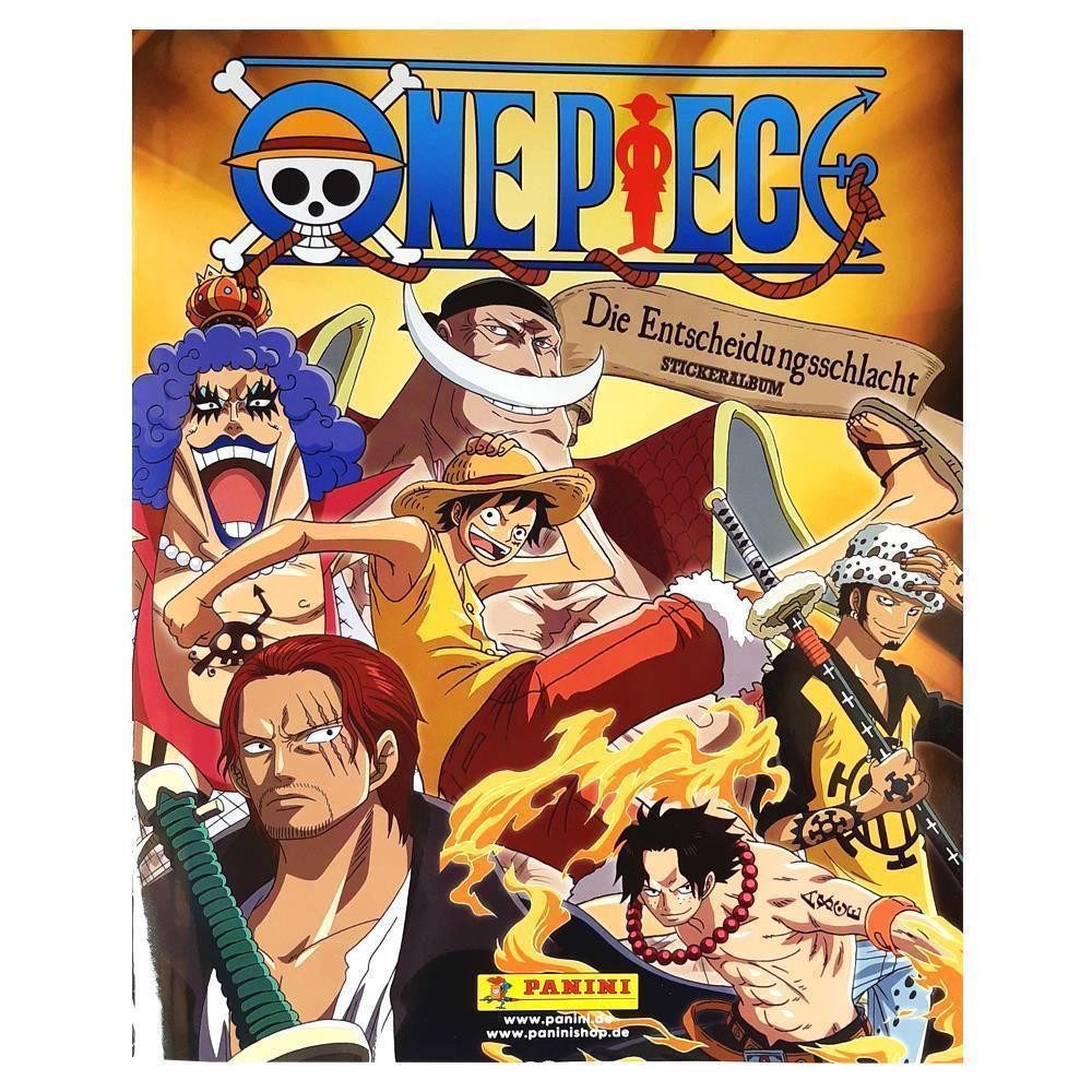 One Piece Bücher-Adventskalender Panini One Piece - Summit War - Sammelsticker - 1 Sammelalbum