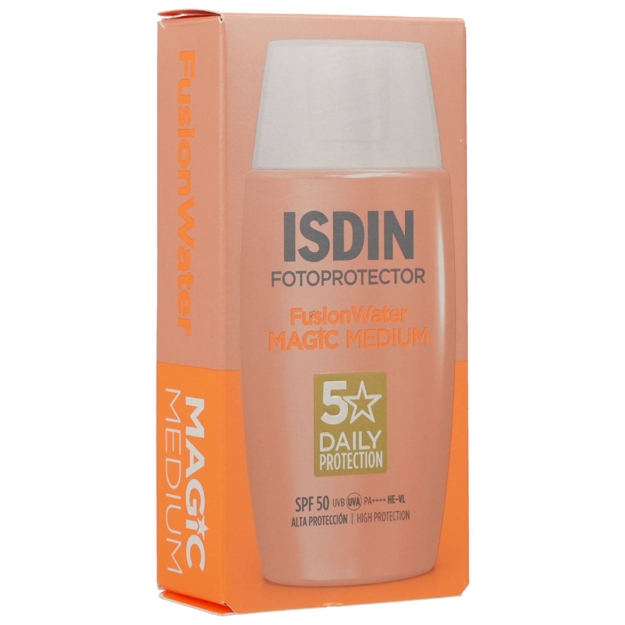 Isdin Sonnenschutzcreme ISDIN Fotoprotector Fusion Water Col.medium LSF 50 10St PZN 17618394