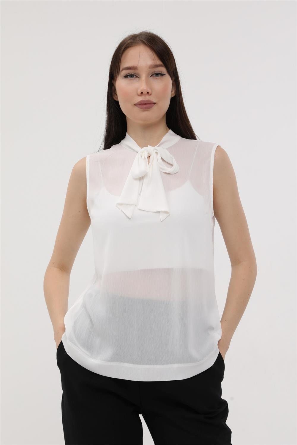 Blusentop Fiyon Schnürbluse