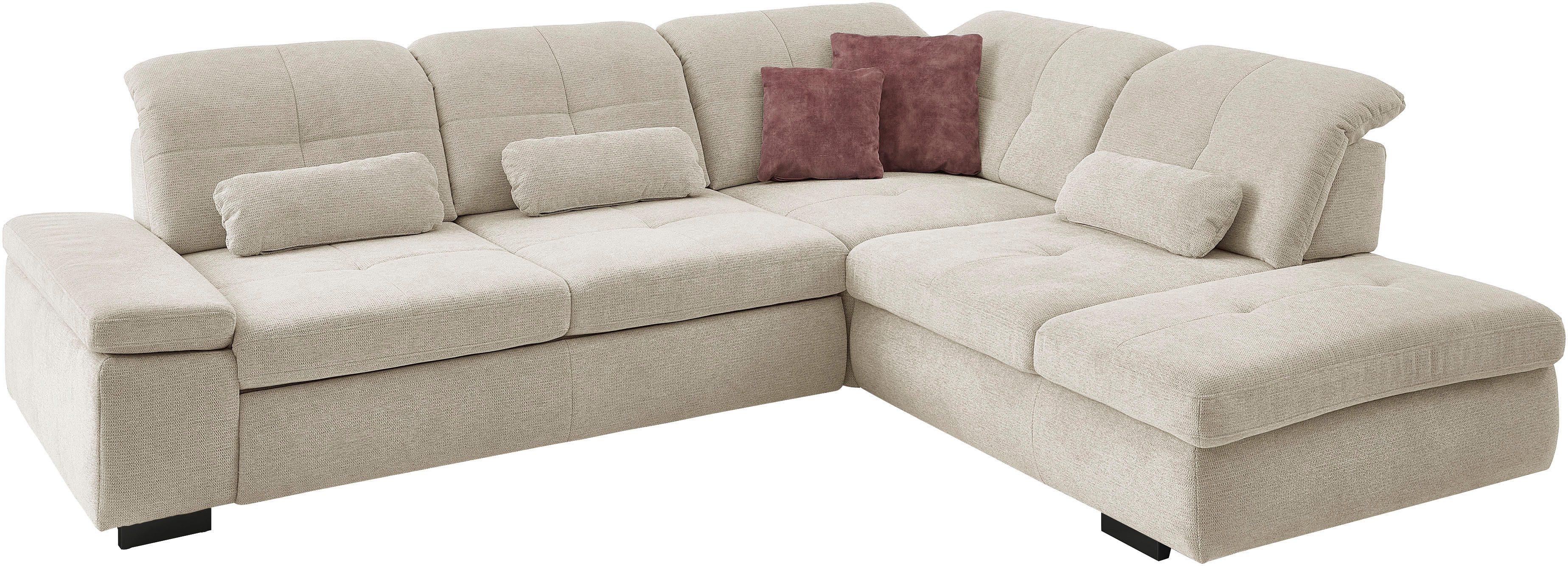 Die PlanBar Ecksofa "MP-IN16012 L-Form mit Federkern-Polsterung", inkl. Sit günstig online kaufen