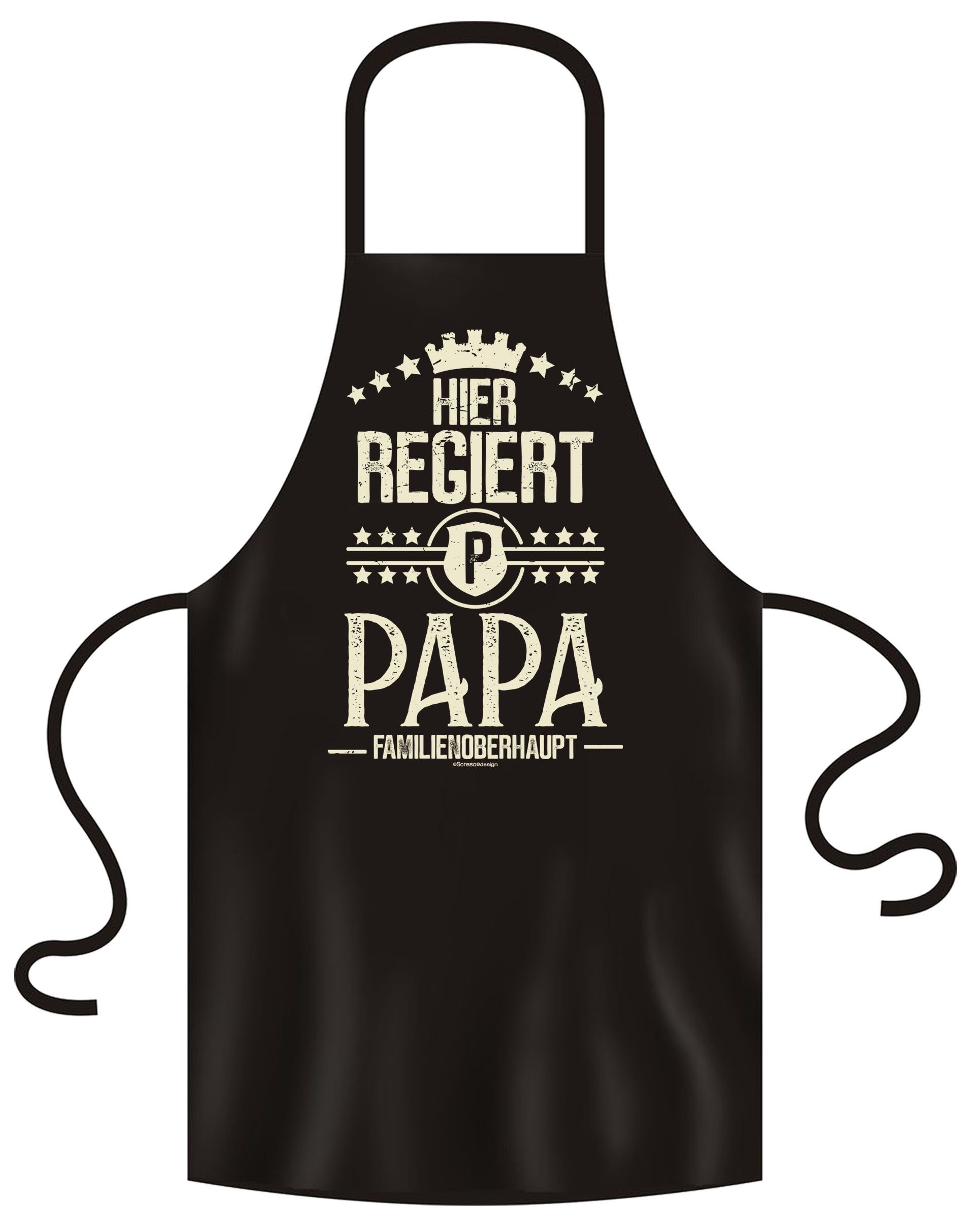 Soreso® Grillschürze Geburtstag Geschenk Küchenschürze für Papa - Männer - Vater - Vatertags-geschenk Weihnachtsgeschenk - Valentinstaggeschenk, (Spar-set, Ehrenvolles Geschenk für Papa), Hochwertige Baumwolle, Edel verarbeitet