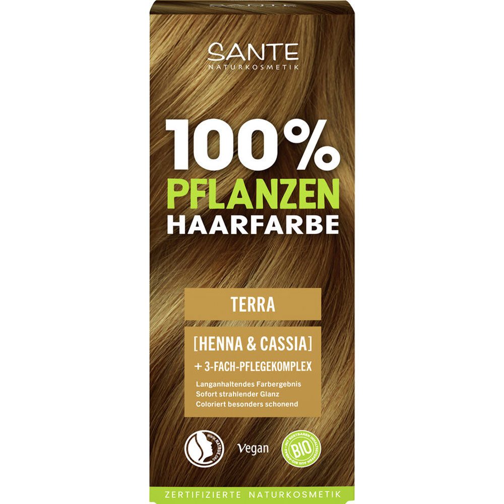 SANTE Haarfarbe Pflanzen TERRA, 100 g