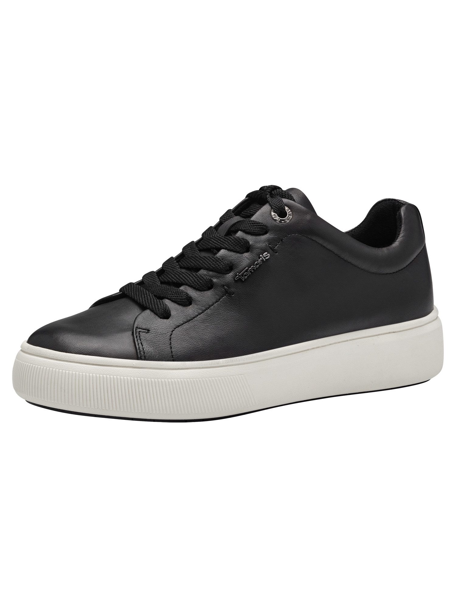 Removable Sock aus Leder kein Absatz 1-23736-42 Sneaker