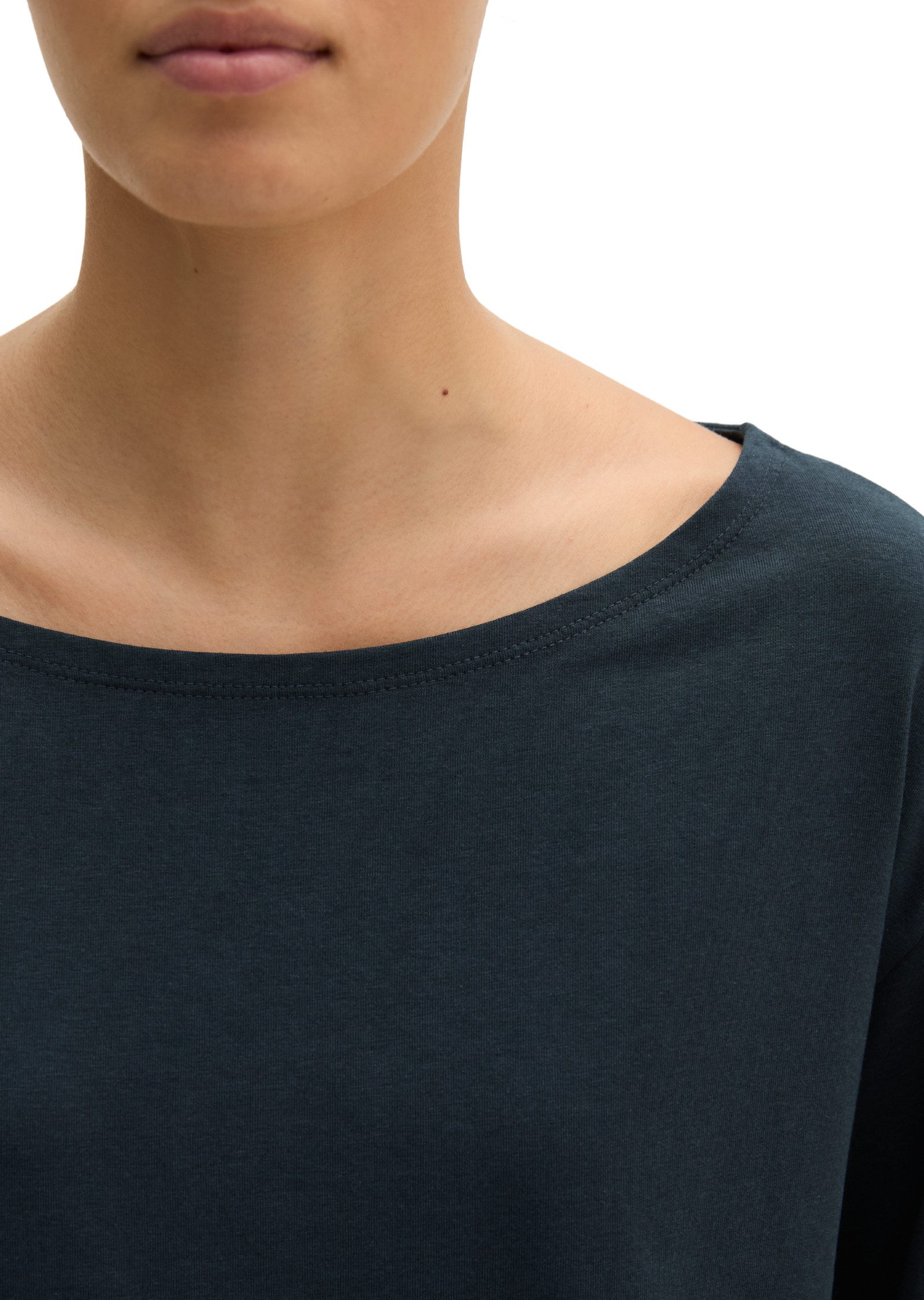 Marc O'Polo T-Shirt aus weichem Modal-Mix – Bild 4 von 5